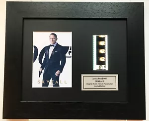 James Bond 007 SKYFALL Original 35mm Film Cell Memorabilia + COA - Picture 1 of 12