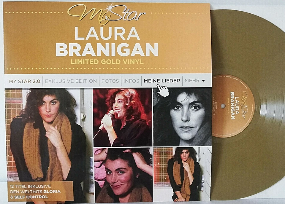 Laura Branigan Gold Vinyl Lp 013 My Star Very Best of Greatest Hits Self Control - Bild 1 von 4