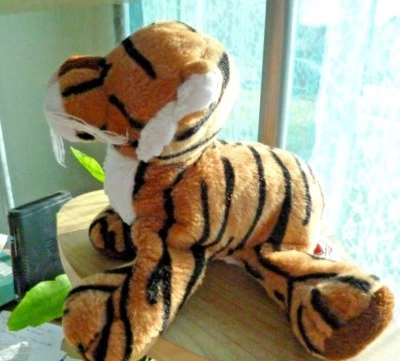 Ganz Bengal Tiger HM166 stuffed animal cat no code 9" - Image 1 of 4