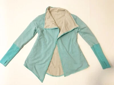 Lululemon Ivivva Open Front Blue Jacket Size 14 - Image 1 of 4