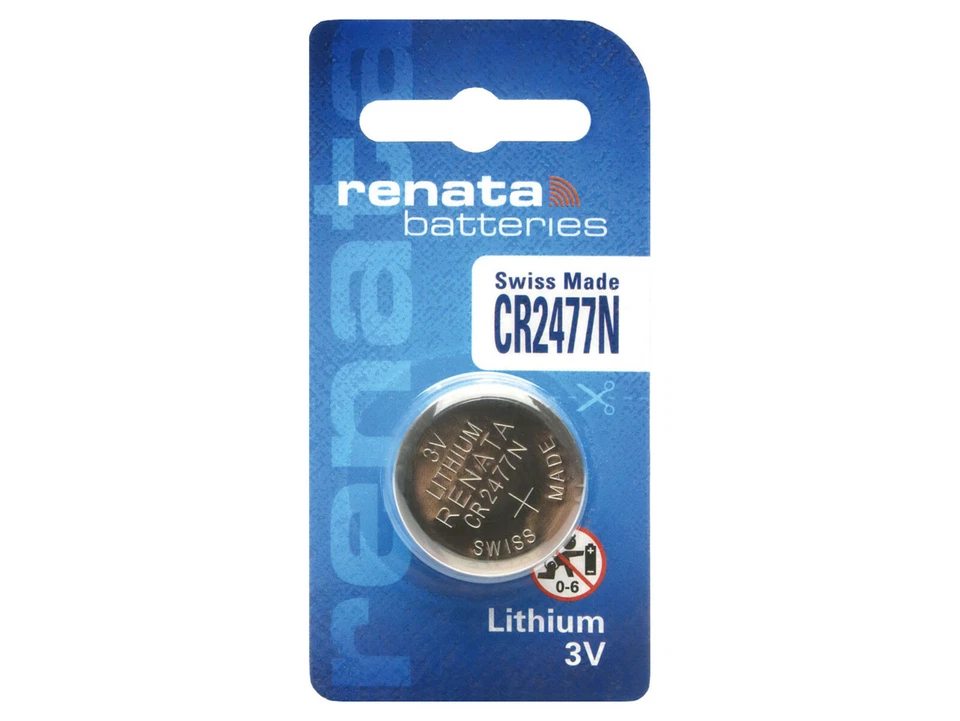 Renata CR2477N 3V Pila Batteria Cell Coin replace CR BR DL ECR KCR LM ML 2477N