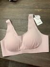 Le Mystere Smooth Shape Wireless Bra 7312 Large New W/tags
