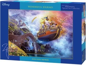 1000 piece jigsaw puzzle Disney Wonderful Journey (51 x 73.5cm) - Picture 1 of 5
