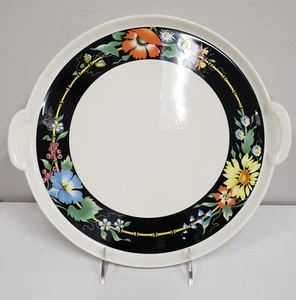 Villeroy And Boch Fine Porcelain XENIA Handled Cake Plate BRAND NEW Never Used - Picture 1 of 2