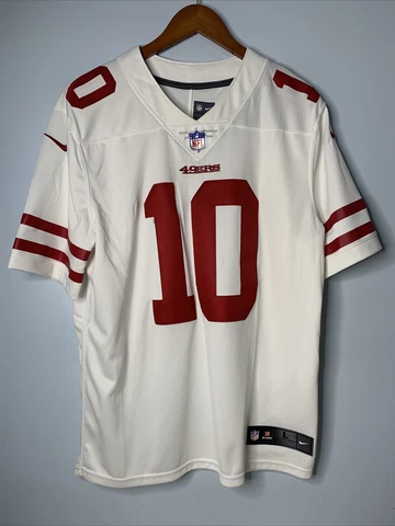 Nike ON FIELD San Francisco 49ers Jimmy Garoppolo Jersey Mens Size Large Cover