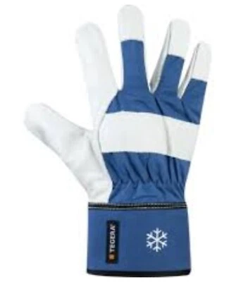 Ejendals 206 Tegera, kältebeständige Handschuhe, blau/natur, Baumwolle/Kunstfaser - Bild 1 von 3