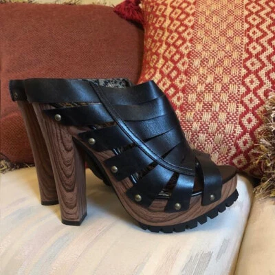 Sandalia plataforma Tedrick Michael Antonio Studio para mujer talla 9 EE. UU. nueva con caja Foto 1 de 4