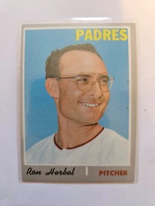 1970 TOPPS RON HERBEL #526 NM COMBINED SHIPPING - Picture 1 of 2