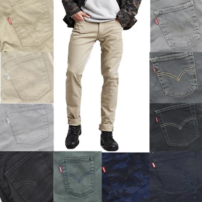 Levis Boys Youth Kids 511 Slim Fit 5 Pocket Denim Blue Jeans Pants - Image 1 of 3