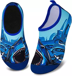 Kids Water Shoes Toddler Girls Boys Barefoot Non-Slip Quick Dry Aqua Socks for B - Picture 1 of 7