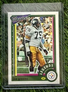 2022 Classics H2 Legends Base Blue Back #121 Joe Greene 6/75 - Picture 1 of 2
