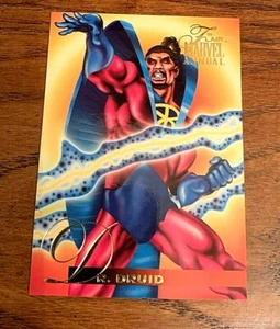 1995 Flair Marvel Annual Base #90 DR. Druid - Foto 1 di 2