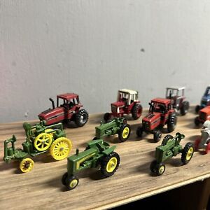 Vintage Ertl Die Cast Tractors 24 In Total