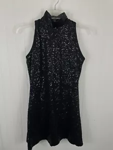 Balera Women’s Dancewear Sleeveless ultra Sparkle Dress Size MA Black - Picture 1 of 9