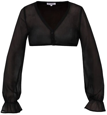 MarJo Dirndlbluse Arnstein schwarz langarm V-Ausschnitt Damen Gr. 34 36 38 40 - Bild 1 von 2