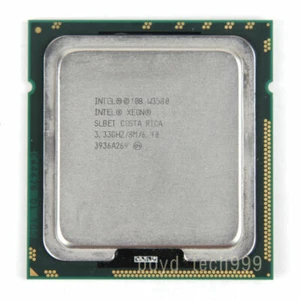 Intel Xeon W3580 four-cores CPU Processor 3.33 GHz 6.4 GT/s LGA 1366/Socket B - Picture 1 of 1