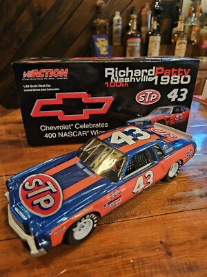 Richard Petty 1980 STP #43 Nashville Chevy Monte Carlo 400 victorias diecast 1/24 Foto 1 de 2