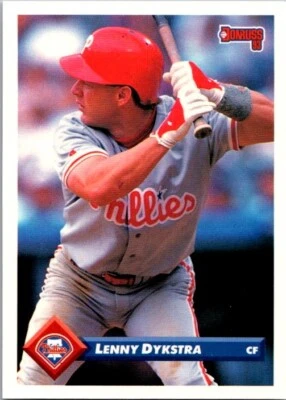 1993 Donruss - Lenny Dykstra #544 - Image 1 of 2