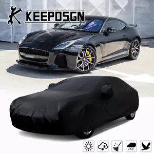 For Jaguar F-Type Satin Stretch Indoor Outdoor Full Car Cover UV Waterproof - Foto 1 di 6