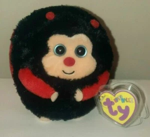 Ty Beanie Ballz - DOTS the Ladybug Ball 5" NEW MWMTs Plush Stuffed Animal Toy - Picture 1 of 6