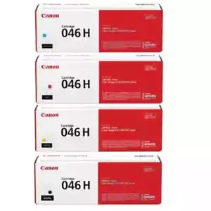 Canon 046 H Schwarz, Cyan, Magenta, Gelb High Yield Toner Combo, 4er Pack - Bild 1 von 5