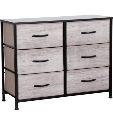 Requena Grey Chest of Drawers High Quality Wood Top with Large Storage Bedroom - Image 1 of 4