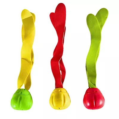 Tauchbälle Tauchspielzeug Wasserspielzeug Tauchringe Unterwasser Spiele 3er Set - Bild 1 von 2