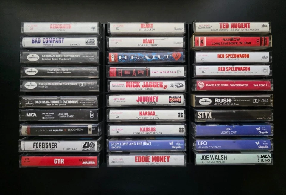 Classic Hard Rock Cassette Tape Lot (U-PICK) *Untested Foto 1 de 1