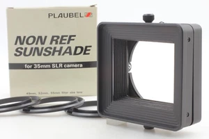 [Unused] Plaubel Non Ref Sunshade for 35mm SLR Camera 49mm 52mm 55mm From JAPAN - Picture 1 of 8