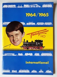 Vtg Fleischmann International HO Model Train Machines à Vapeur Catalogue 1964-65 - Picture 1 of 19
