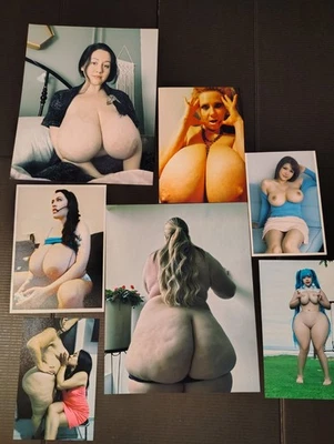 Error Prints (Read Desc) (7 Total) Glossy Artistic Photo. #1 - Image 1 of 4