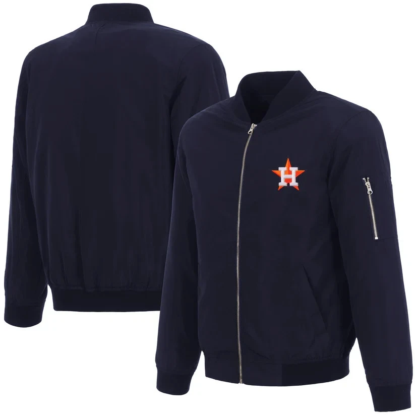 Houston Astros Nylon Bomber - Image 1 of 4