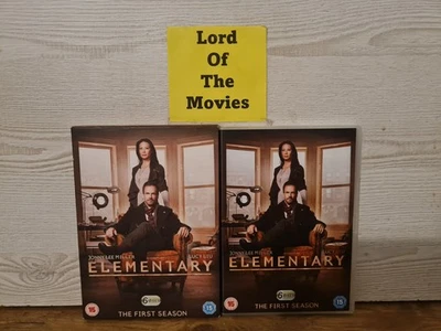 Elementary Season 1 (DVD, 6 Disc Set,  2013) {Sherlock Holmes} [Region 2] {15} - Image 1 of 4