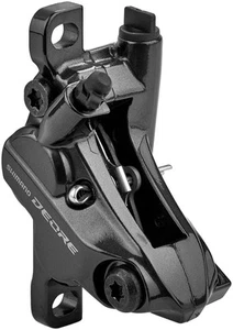 Shimano BR-M6120 Deore 4-pot calliper, post mount, without adapters, front or re - Imagen 1 de 3
