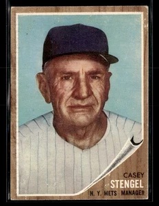 1962 Topps #29 Casey Stengel *Low Grade* - Picture 1 of 2
