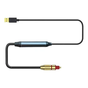 Adaptateur Audio USB Vers Optique, USB A Vers Carte Son SPDIF Sortie Optiqu4079 - Afbeelding 1 van 10