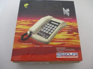 NEU TELEFON SPRACHAKTIVIERTES SCHNURGEBUNDENES TELEFON S2000 CLASSIC SAPURA - Bild 1 von 6