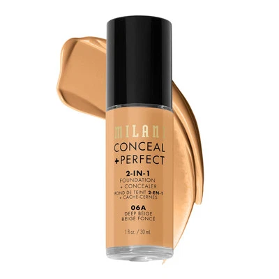Milani Conceal Perfect 1 унц основа консилер глубокий бежевый стойкий 45 S... - Изображение 1 из 4
