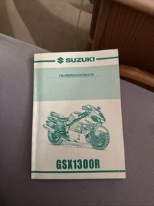 Fahrer-Handbuch Suzuki GSX R 1300 Hayabusa 1999-2007 (GSX1300R) Deutsch - Bild 1 von 3