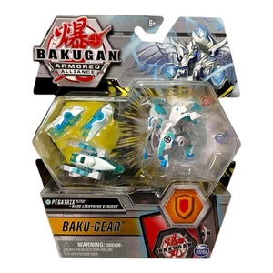 BAKUGAN Baku-Gear Armored Alliance PEGATRIX ultra + Haos Lightning Striker - Picture 1 of 10