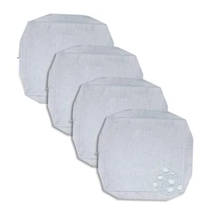 Waterproof Outdoor Cushion Covers Replacement for Patio Furniture Chair Seat - Picture 1 of 8
