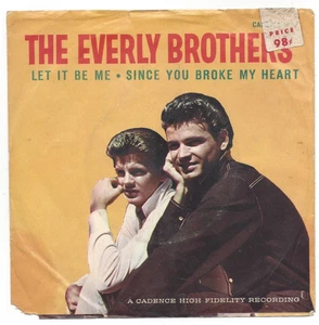 THE EVERLY BROTHERS, "LET IT BE ME" - Picture 1 of 4