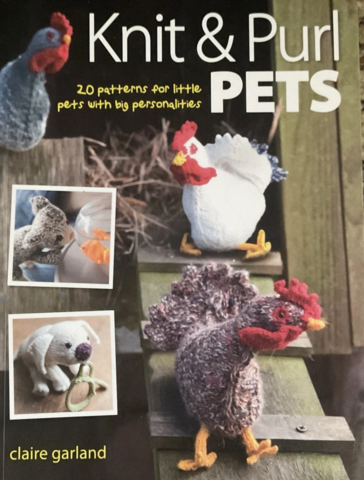 Knit and Purl Pets by C. Garland (2010, Trade Paperback) - Image 1 of 4