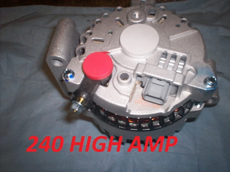2003 2004 2005 Ford F Super Duty Pickup Excursion 240 High AMP ALTERNATOR 6.0L - Изображение 1 из 3