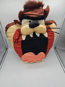 Vintage Play by Play Taz Plush Tasmanian Devil 20" Pillow Looney Tunes 1994 - Picture 1 of 5