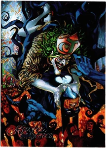 Tarjeta 1995 DC Fleer Skybox Batman Master Series Elseworlds #75 • Sacred Scare - Imagen 1 de 2