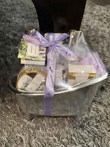 Spa Gift Baskets for Women Luxetique Lavender Bath Set Home Gifts Mom Birthday - Picture 1 of 9