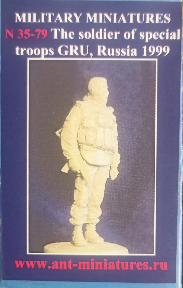 MODELLISMO - Speciasl Troops GRU Soldier Russia 1999 - ANT35-79 min. 1/35 - Immagine 1 di 1