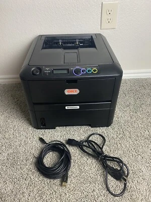 Impresora mono digital negra Oki Data B420dn IMPRESORA LÁSER - Funciona Foto 1 de 4