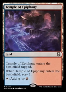 *MtG: 4x TEMPLE OF EPIPHANY - Commander Modern Horizons 3 Rare -magicman-europe* - Bild 1 von 1